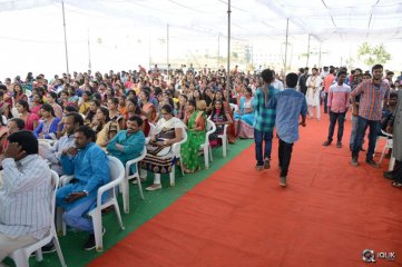 Express Raja Movie Team at Aurora Engineering College